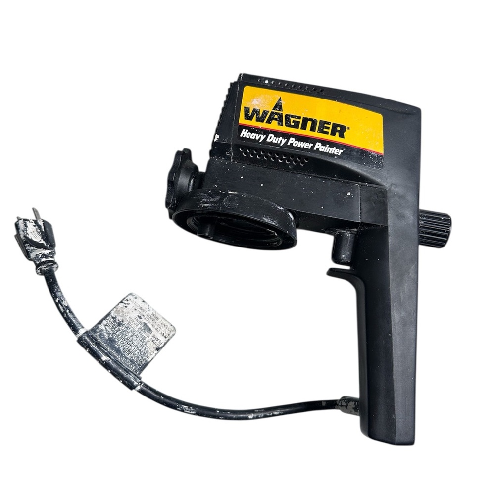 WAGNER Corded Paint Sprayer
120V, 6OHz, 1.1A, 45W- Made In USA-
Spray Pattern Co